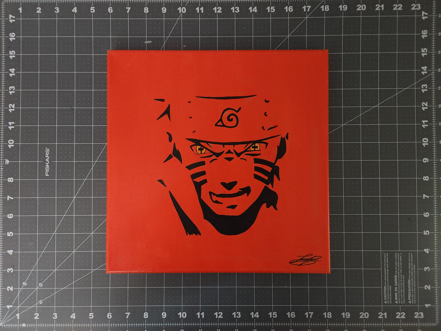 Naruto Uzumaki Handmade Acrylic Anime Painting