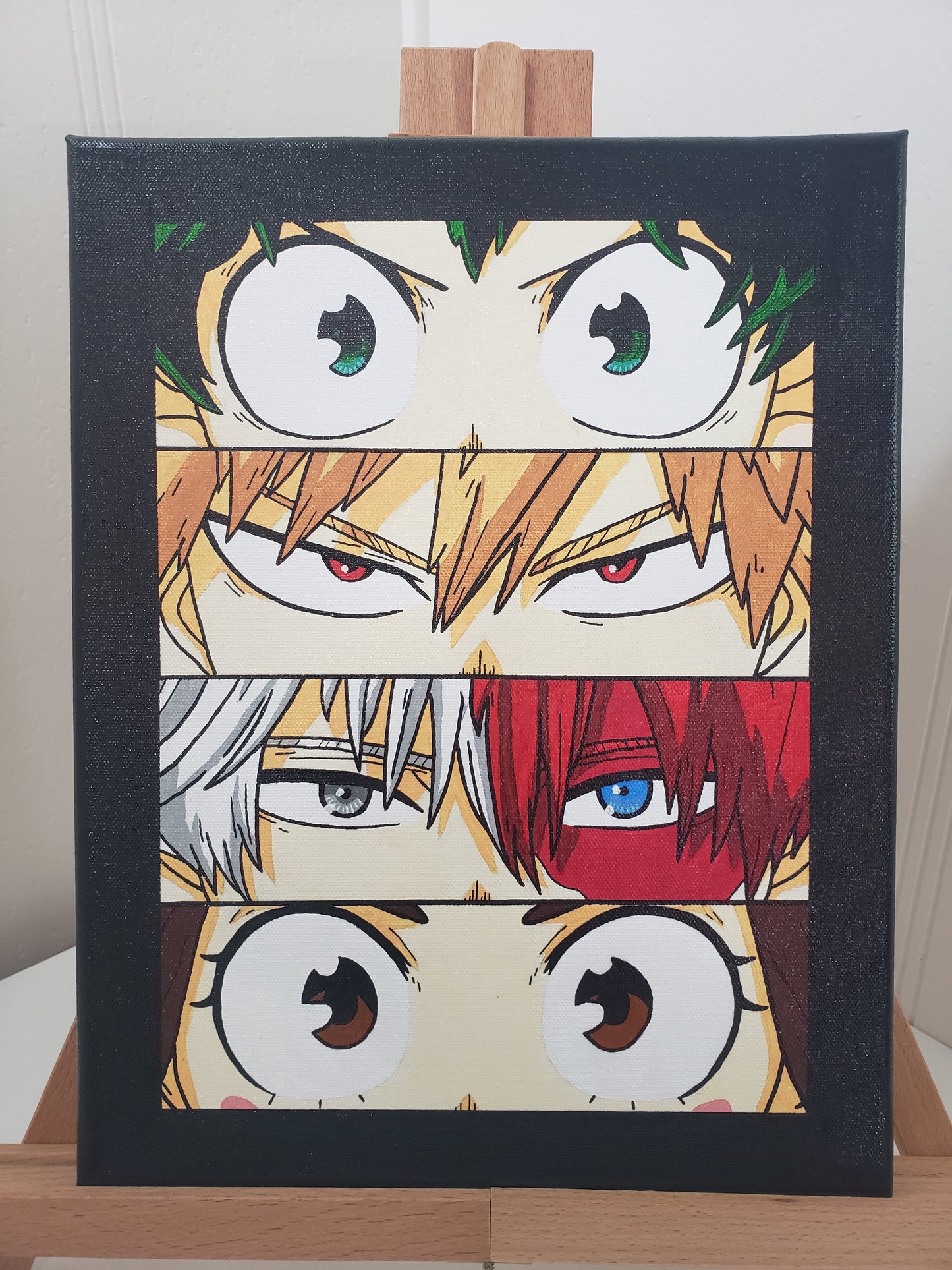 Class 1A Handmade Acrylic Anime Painting