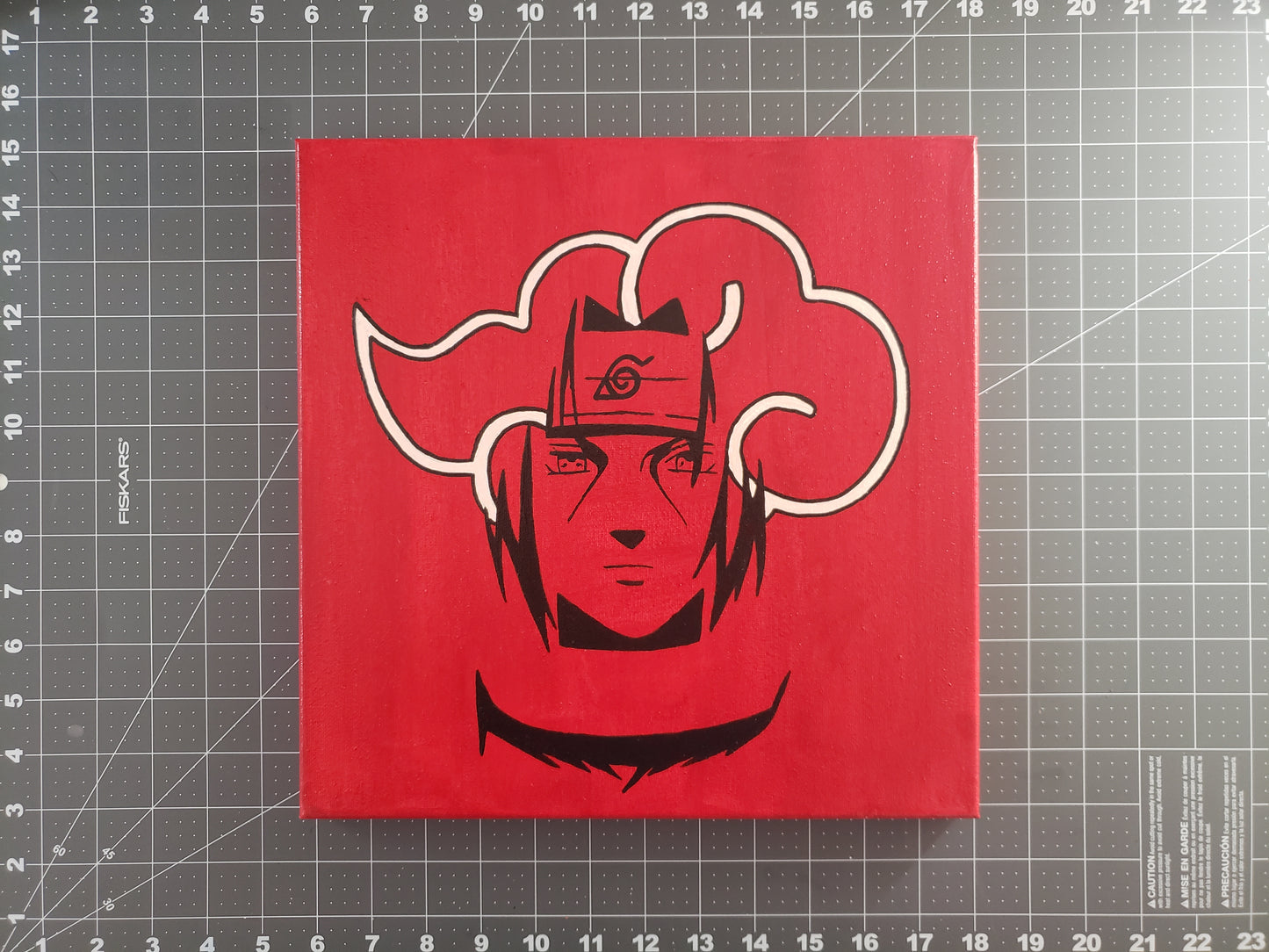 Itachi Uchiha Handmade Acrylic Anime Painting