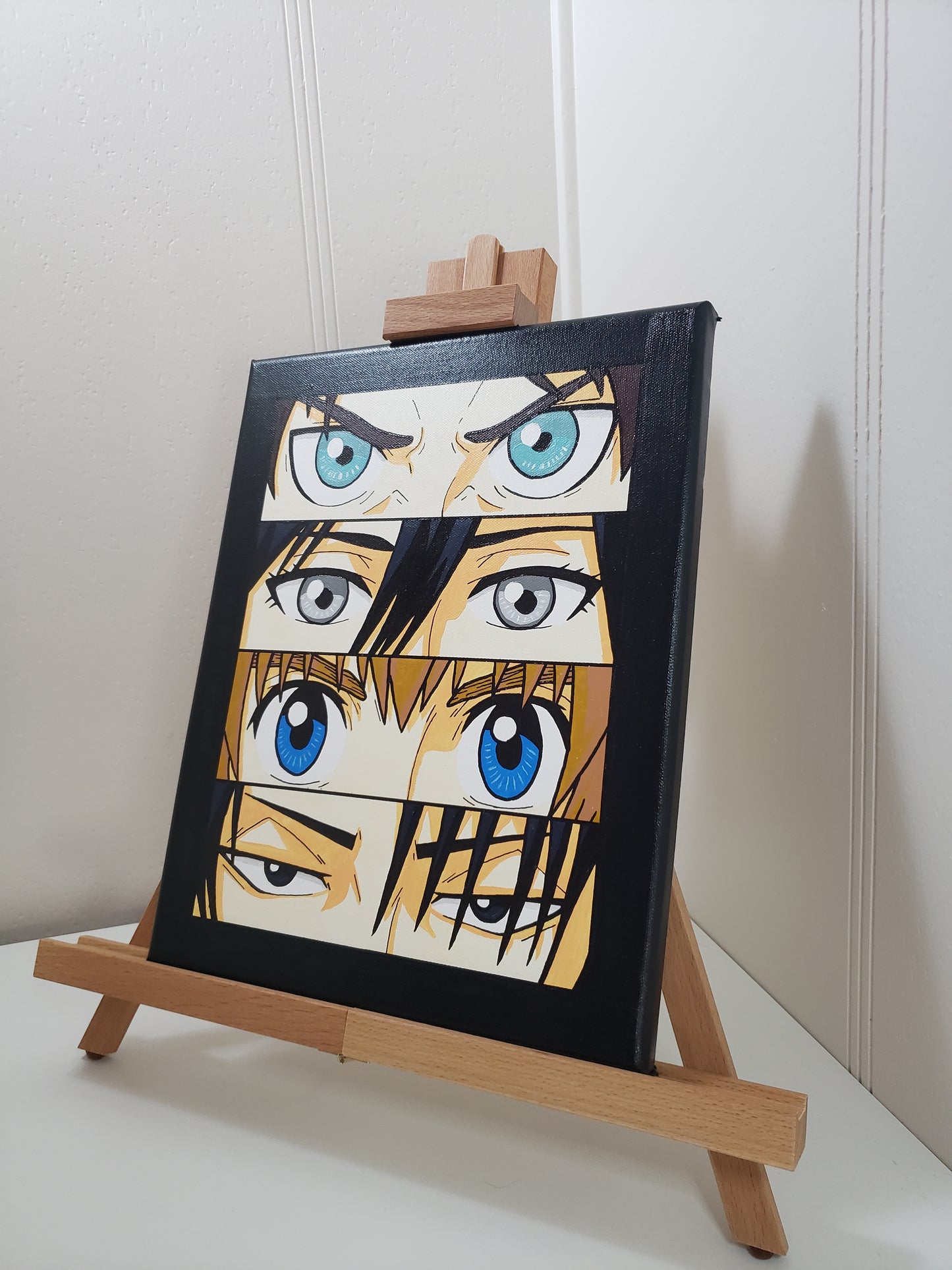 Attack On Titan Handmade Acrylic Anime Painting