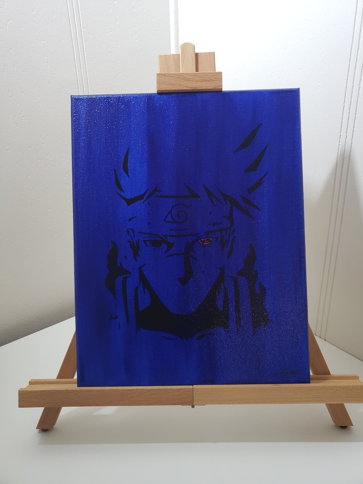 Kakashi Hatake Handmade Acrylic Anime Painting