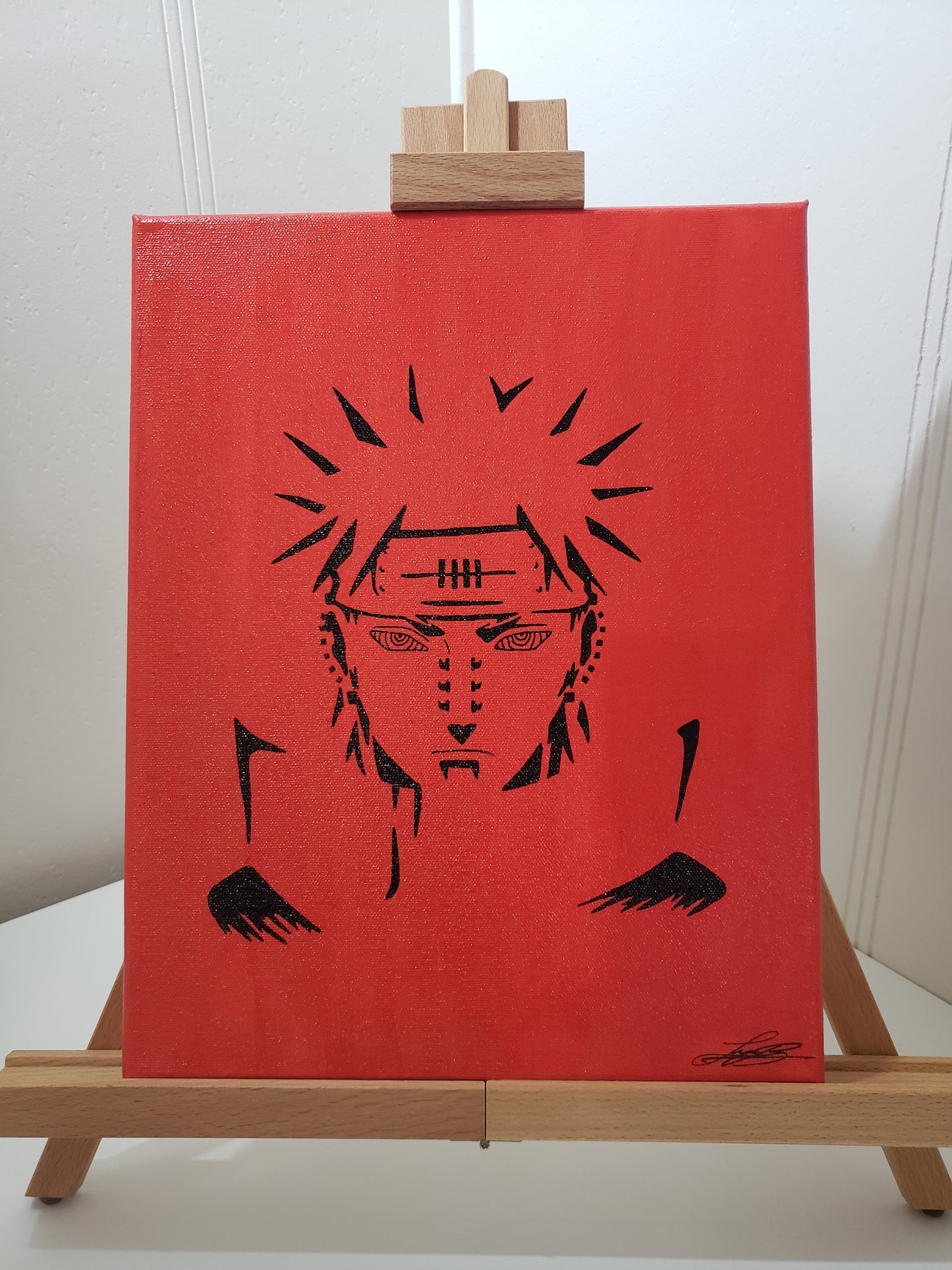 Pain Handmade Acrylic Anime Painting