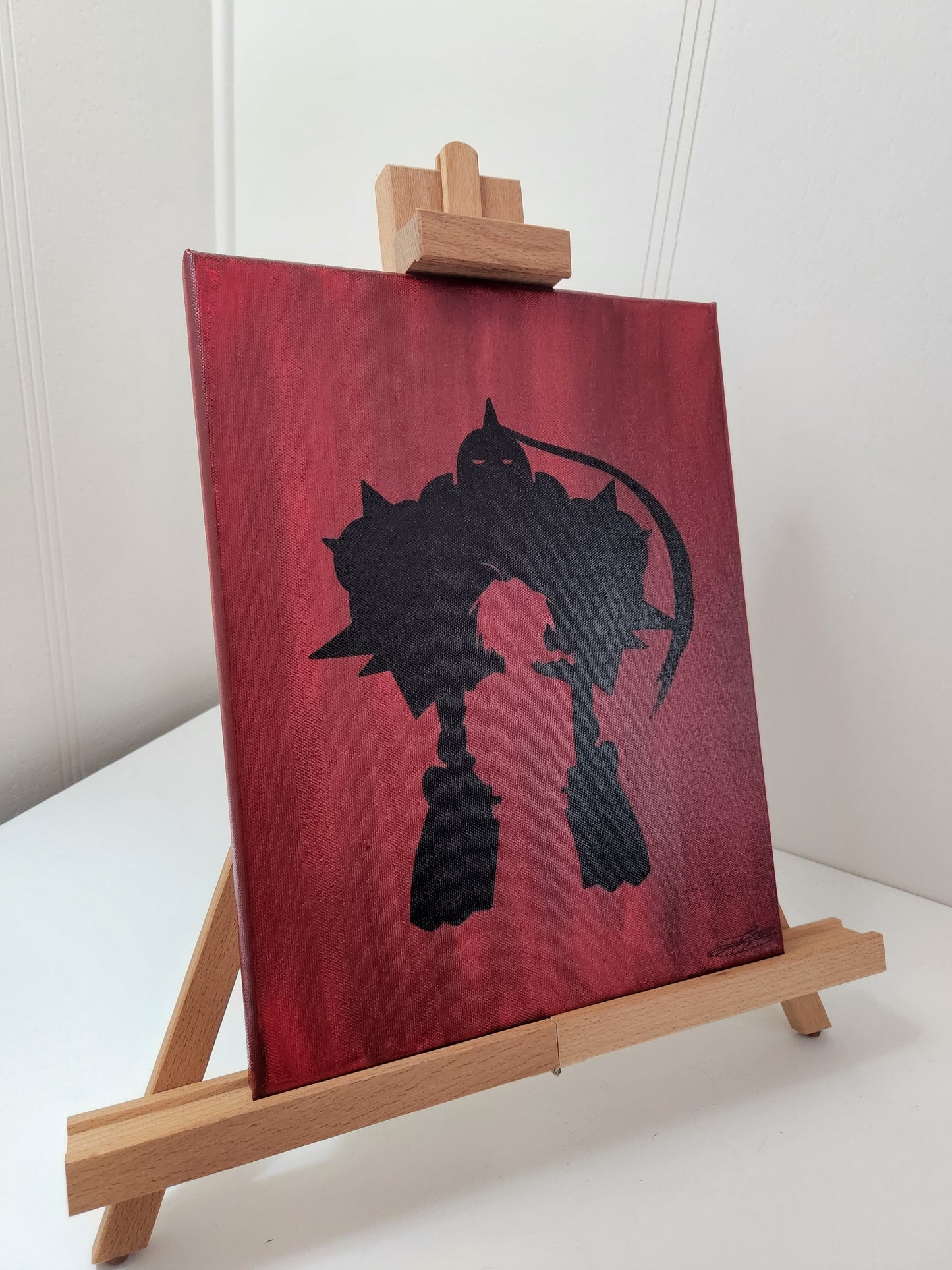Edward & Alphonse Handmade Acrylic Anime Painting