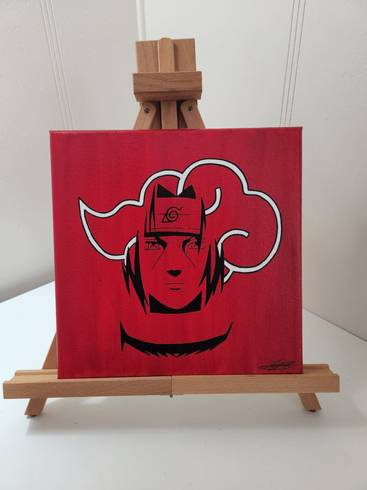 Itachi Uchiha Handmade Acrylic Anime Painting
