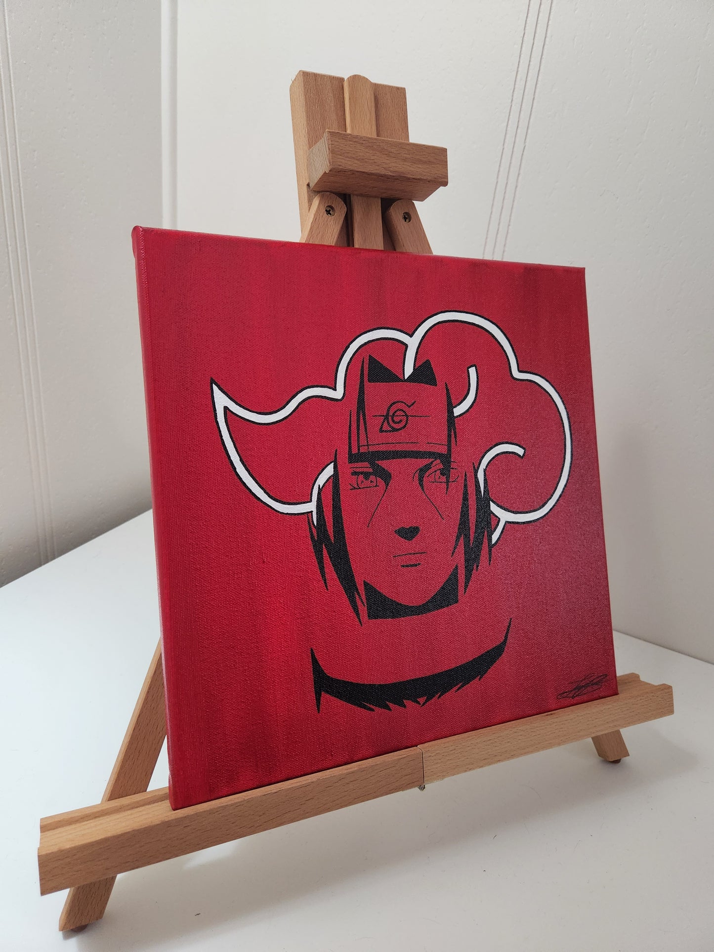 Itachi Uchiha Handmade Acrylic Anime Painting