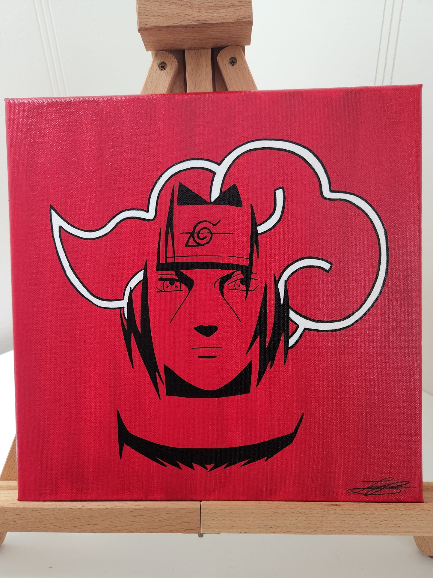 Itachi Uchiha Handmade Acrylic Anime Painting