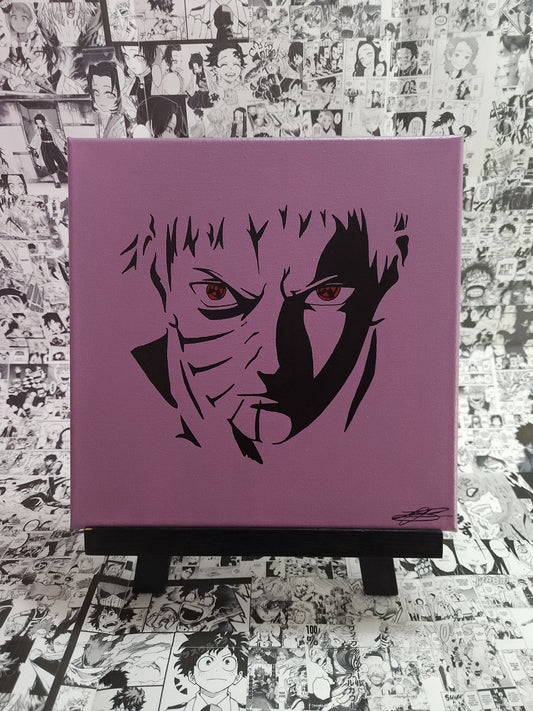 Obito Uchiha Handmade Acrylic Anime Painting