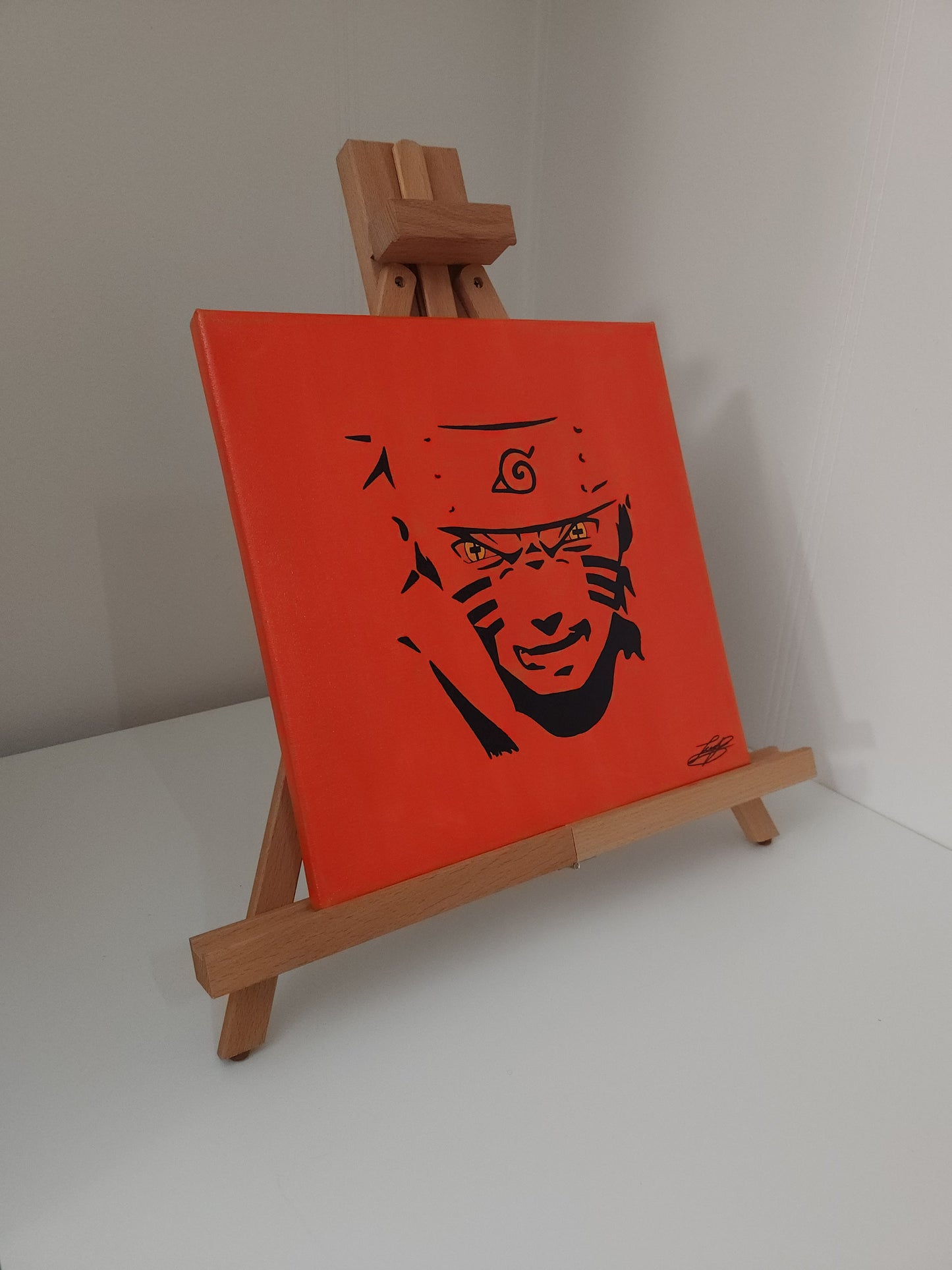 Naruto Uzumaki Handmade Acrylic Anime Painting