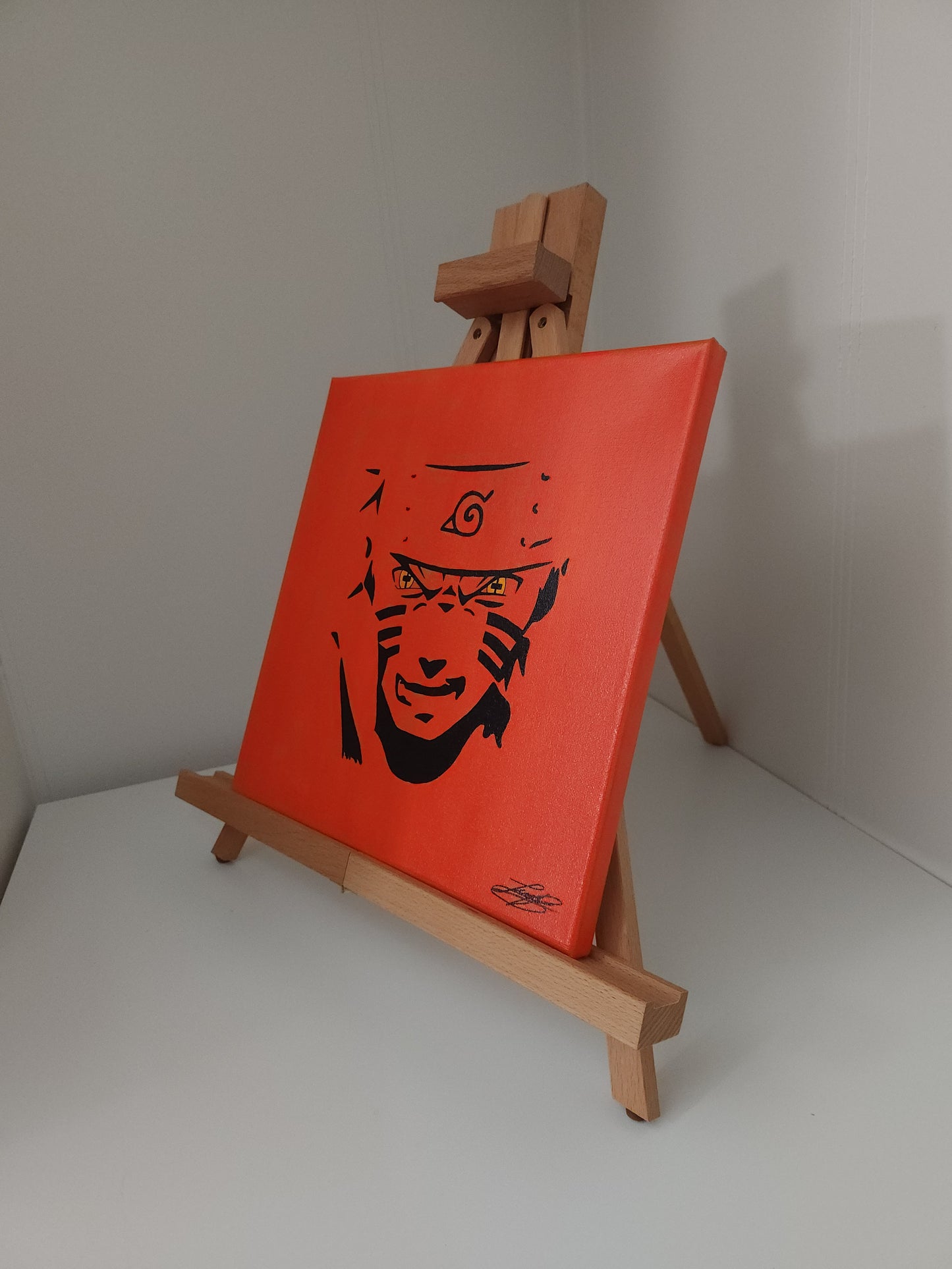 Naruto Uzumaki Handmade Acrylic Anime Painting