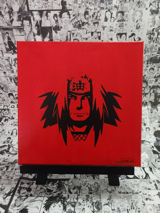 Jiraiya Handmade Acrylic Anime Painting