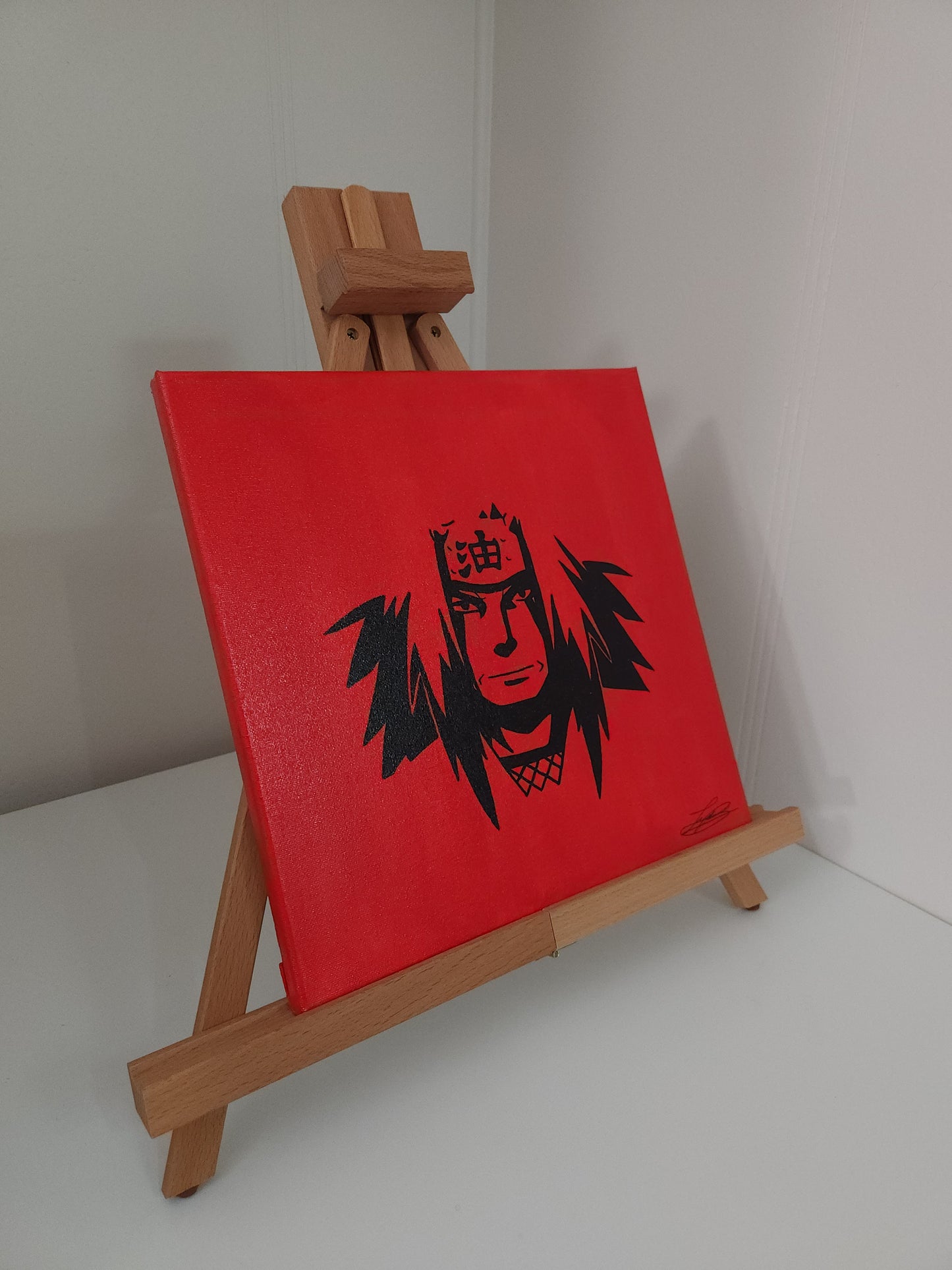 Jiraiya Handmade Acrylic Anime Painting