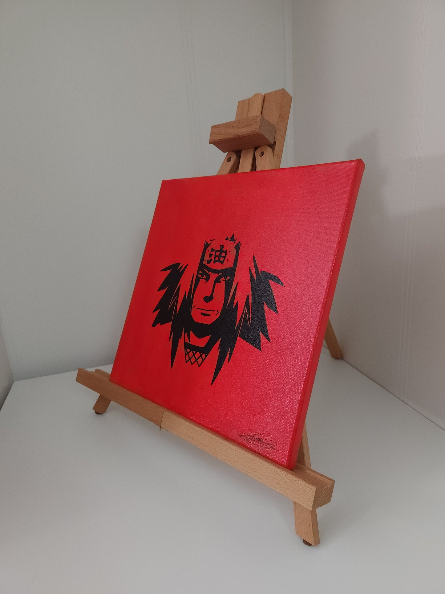 Jiraiya Handmade Acrylic Anime Painting