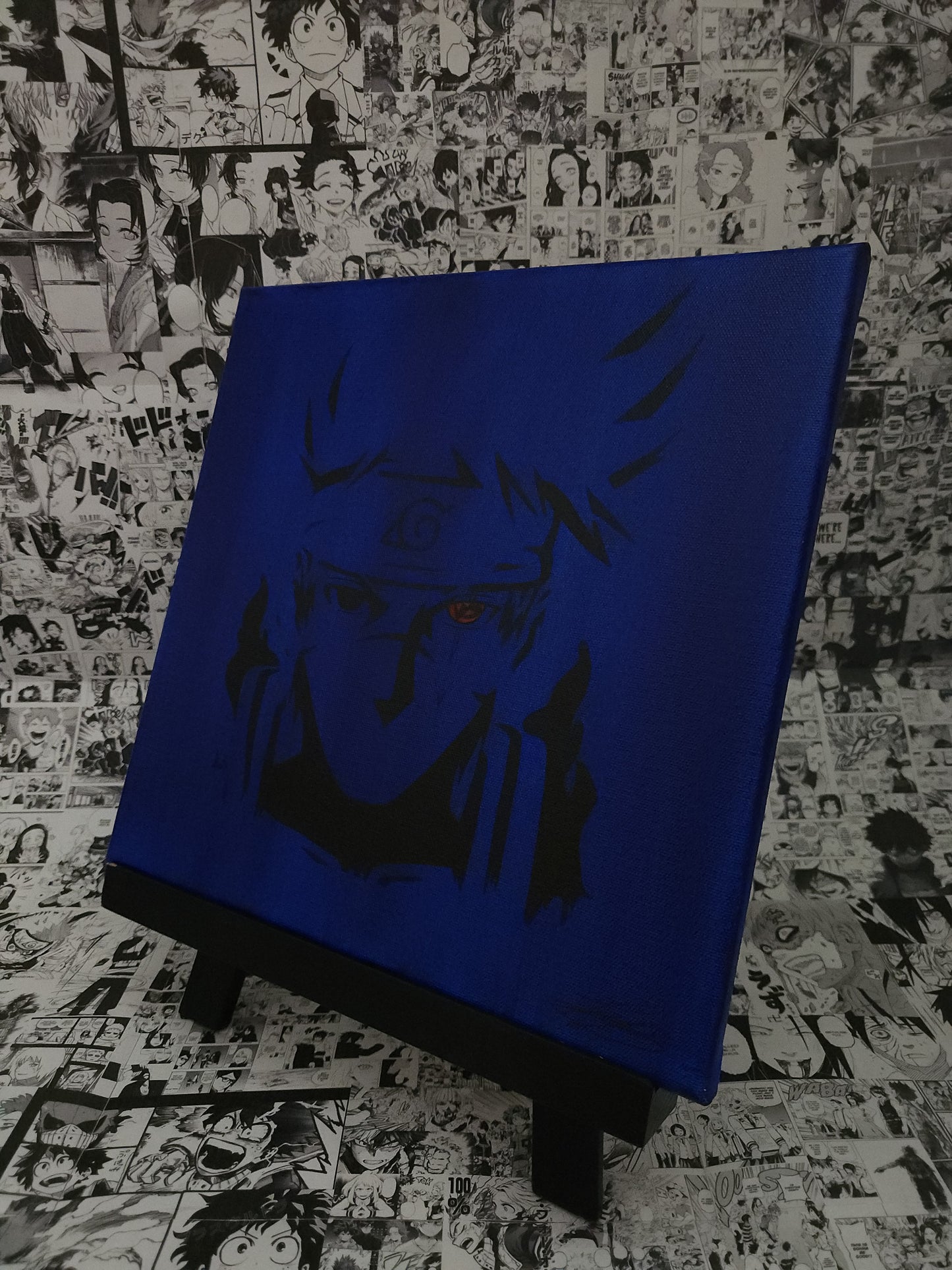 Kakashi Hatake Handmade Acrylic Anime Painting