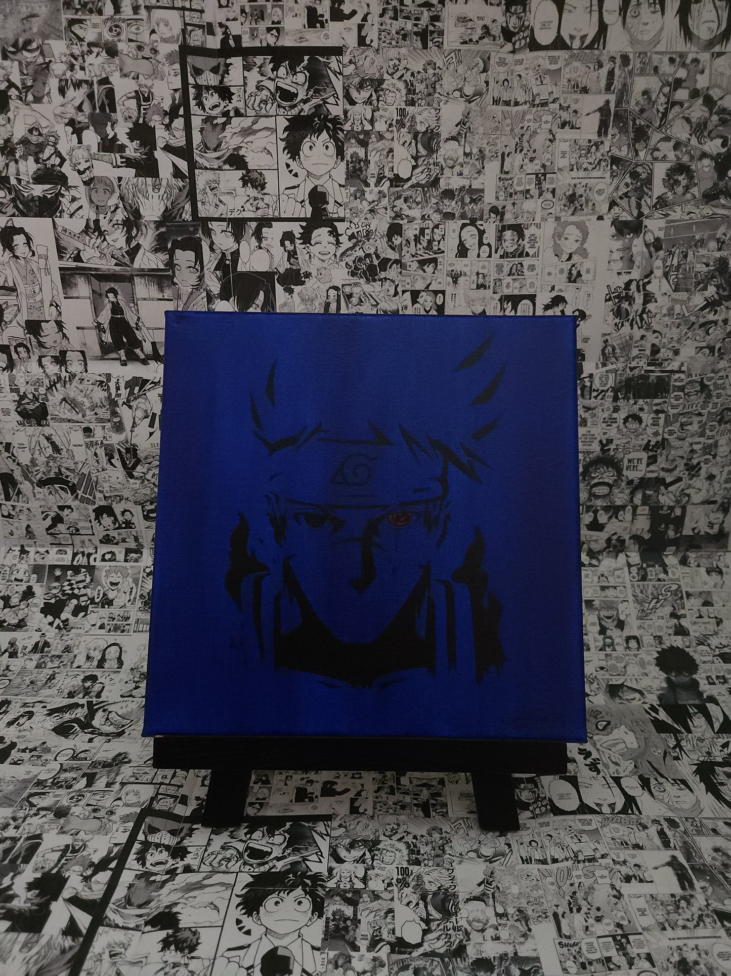 Kakashi Hatake Handmade Acrylic Anime Painting