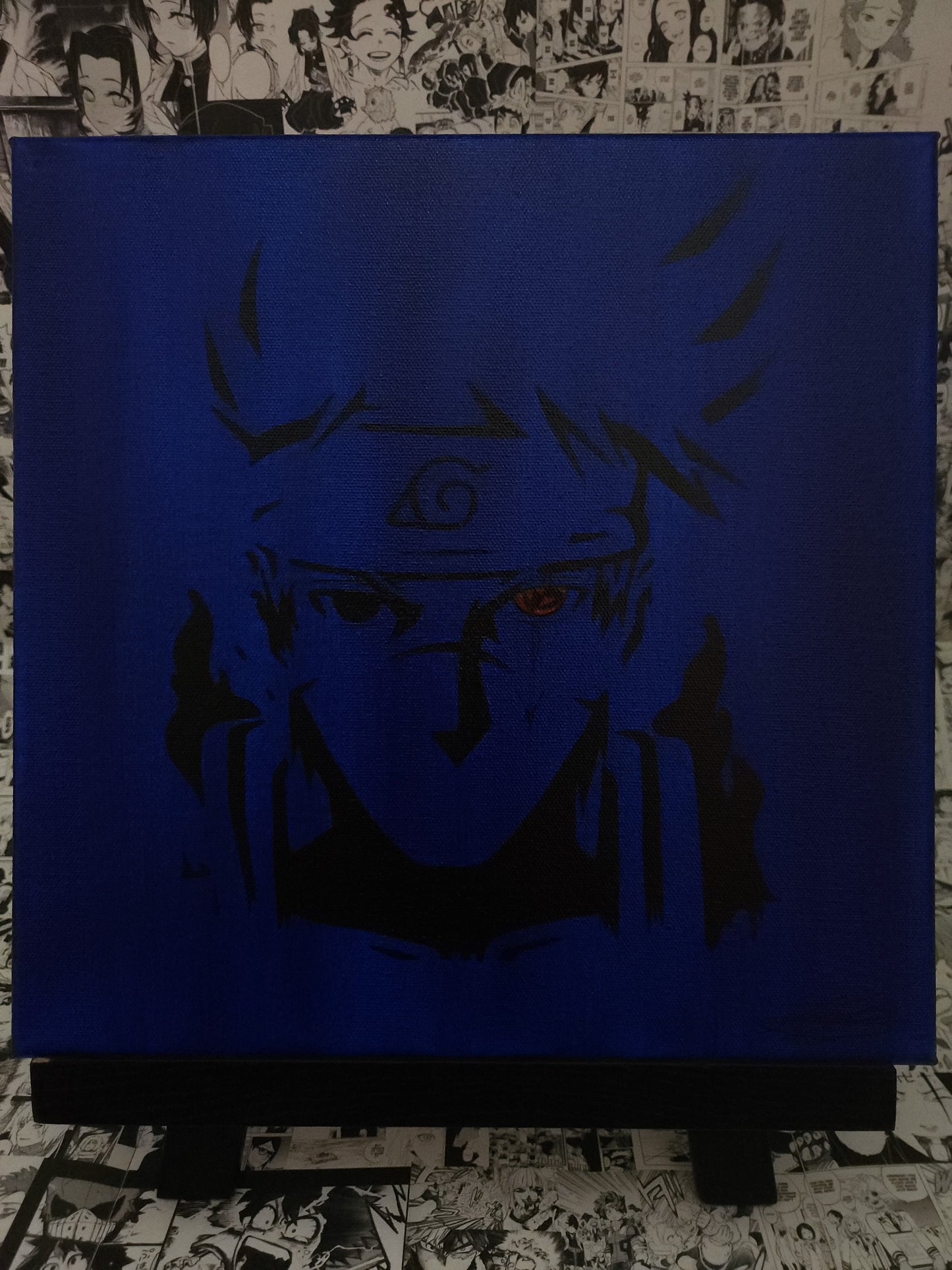 Kakashi Hatake Handmade Acrylic Anime Painting