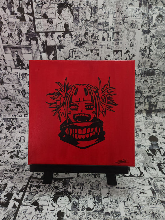 Himiko Toga Handmade Acrylic Anime Painting