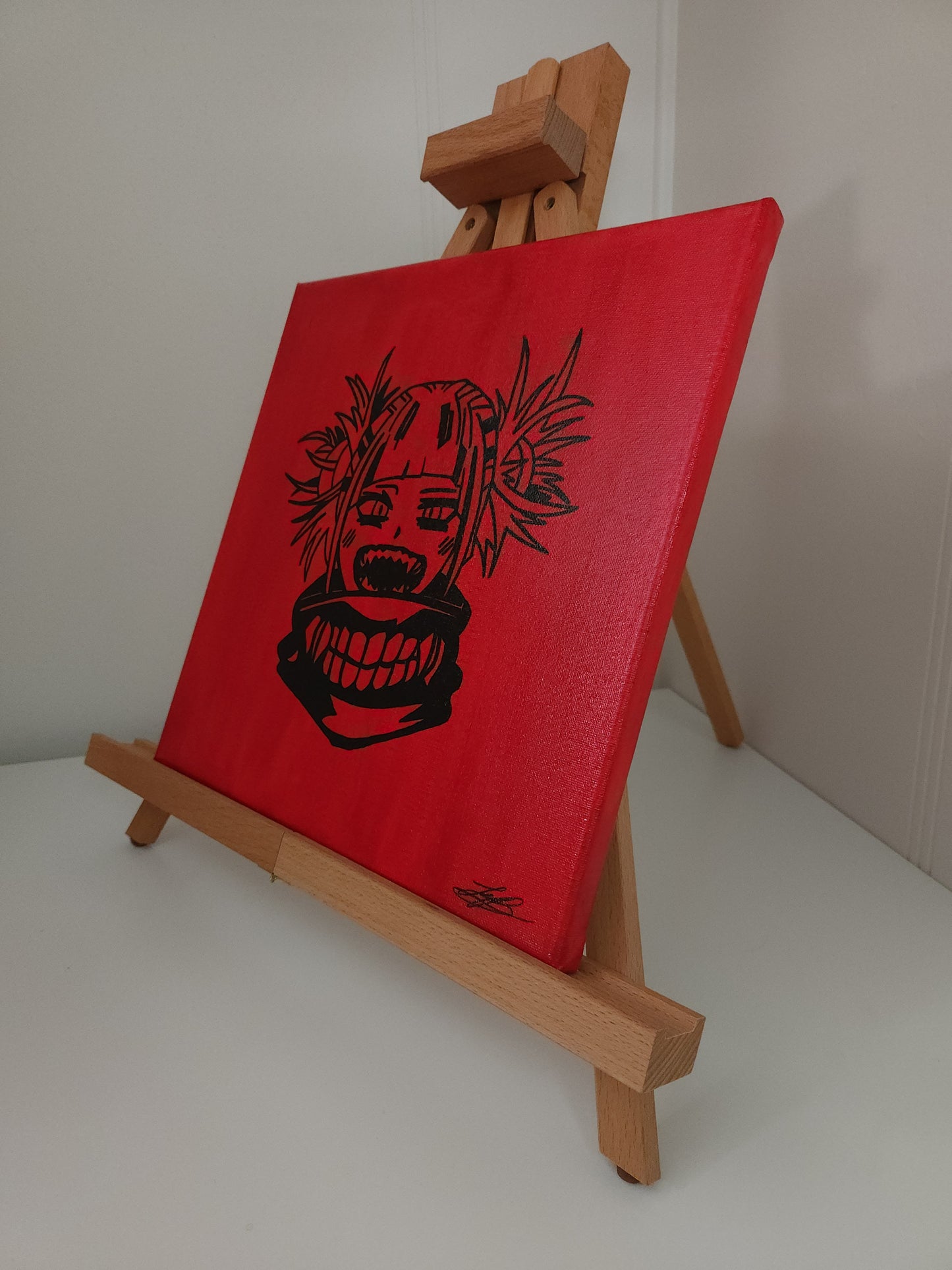 Himiko Toga Handmade Acrylic Anime Painting