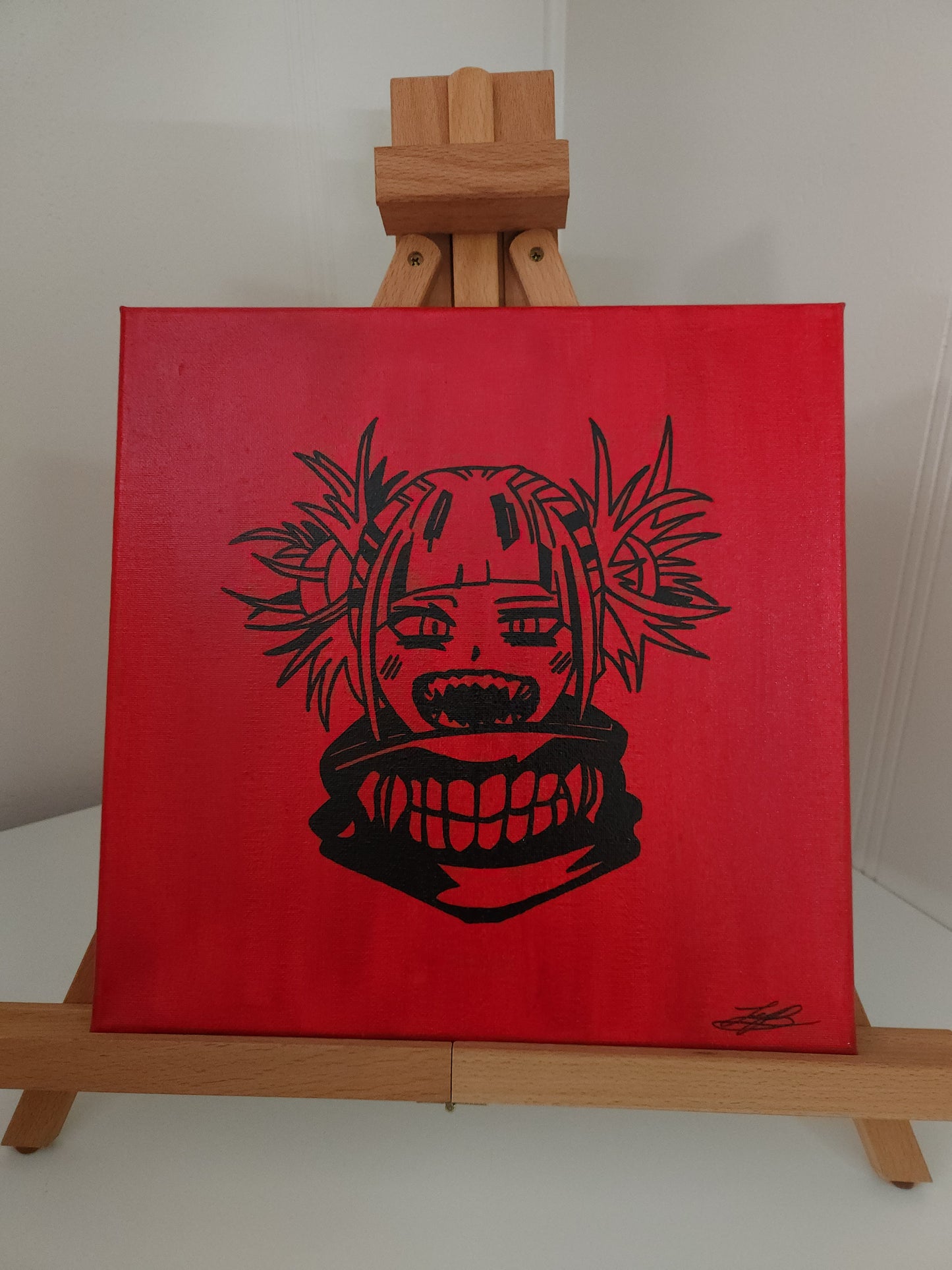 Himiko Toga Handmade Acrylic Anime Painting
