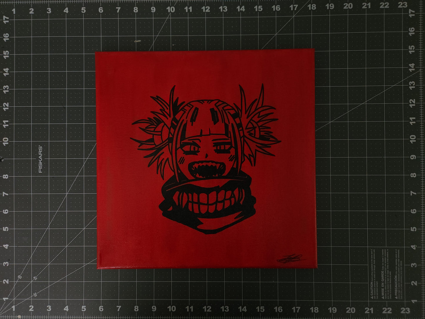 Himiko Toga Handmade Acrylic Anime Painting