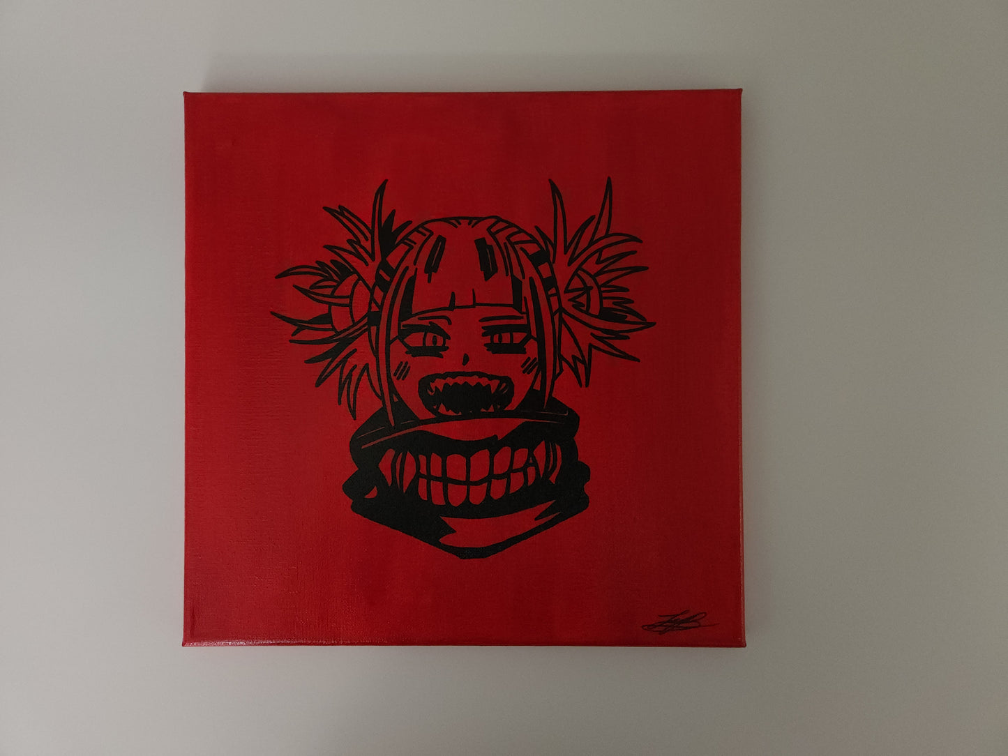 Himiko Toga Handmade Acrylic Anime Painting