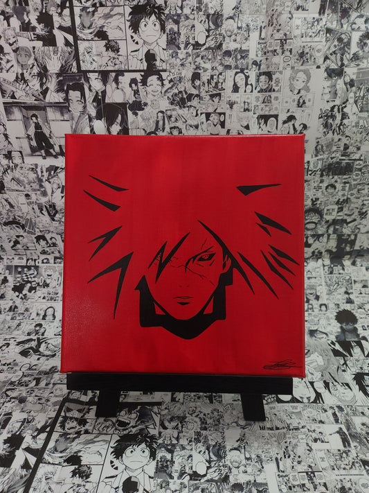 Madara Uchiha Handmade Acrylic Anime Painting