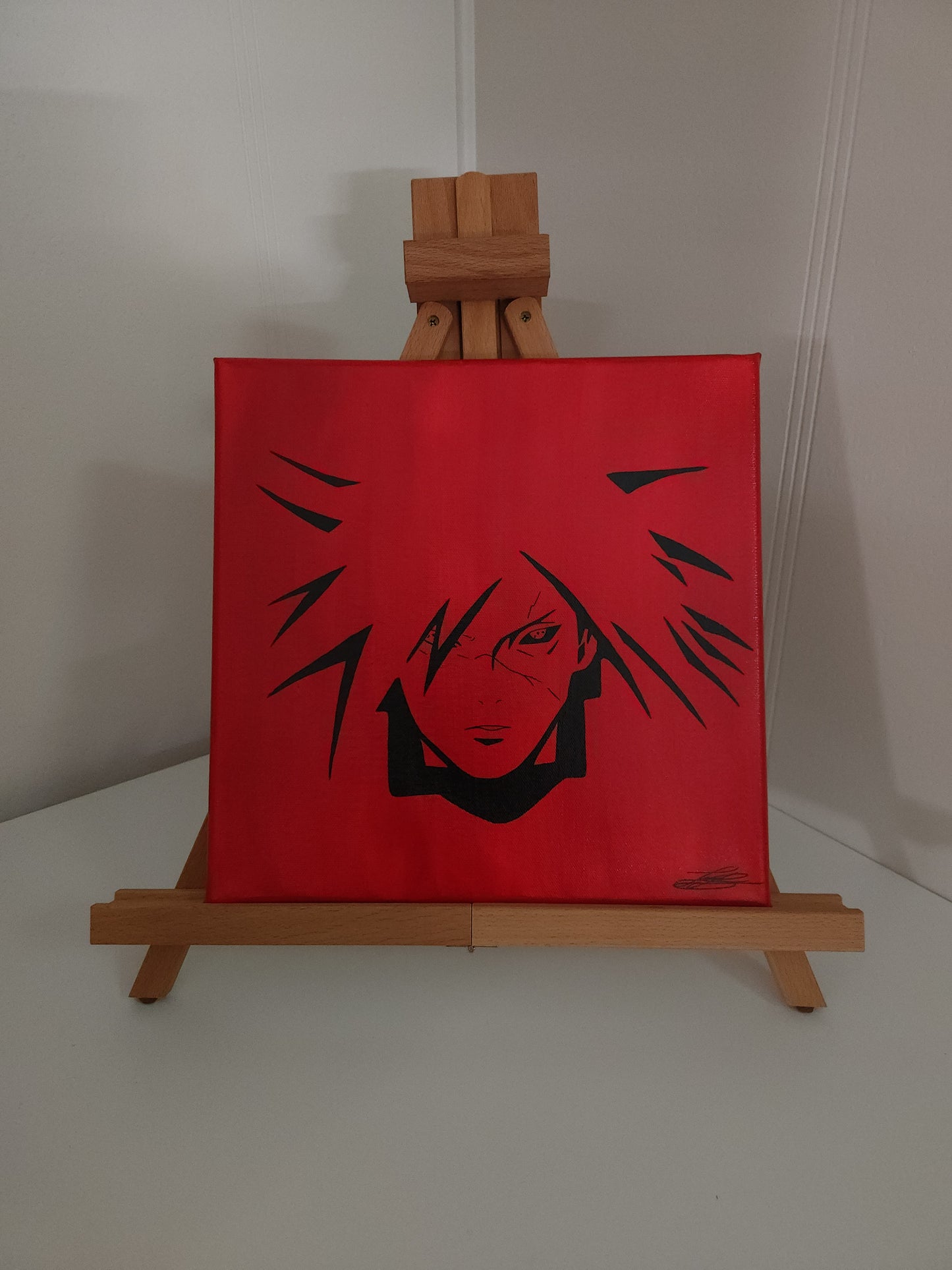 Madara Uchiha Handmade Acrylic Anime Painting