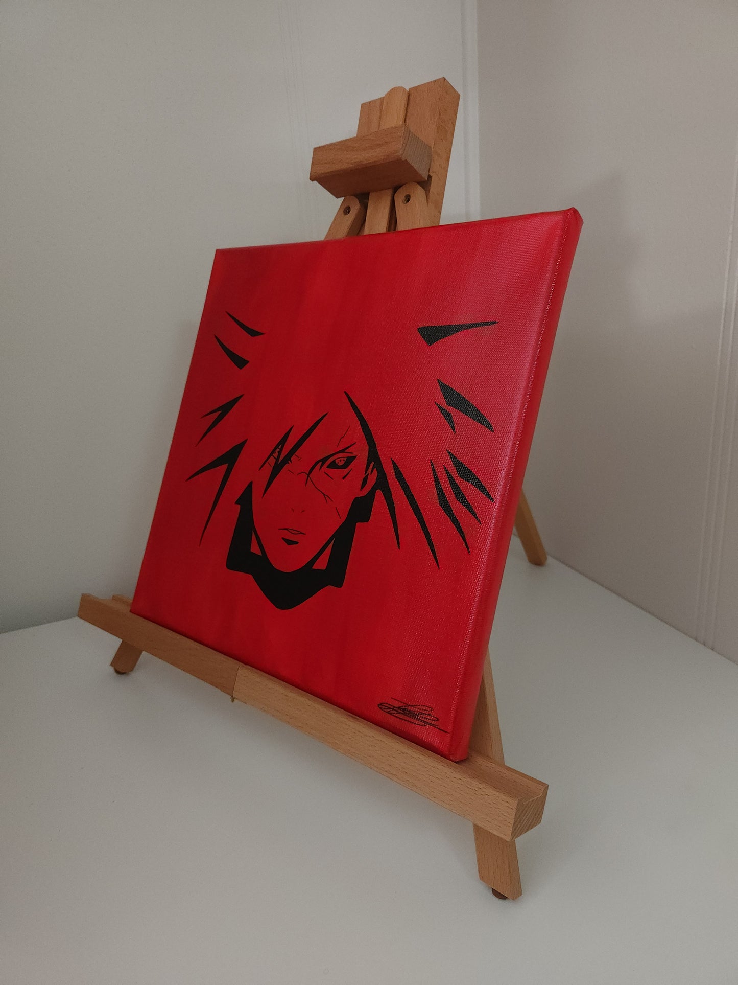 Madara Uchiha Handmade Acrylic Anime Painting