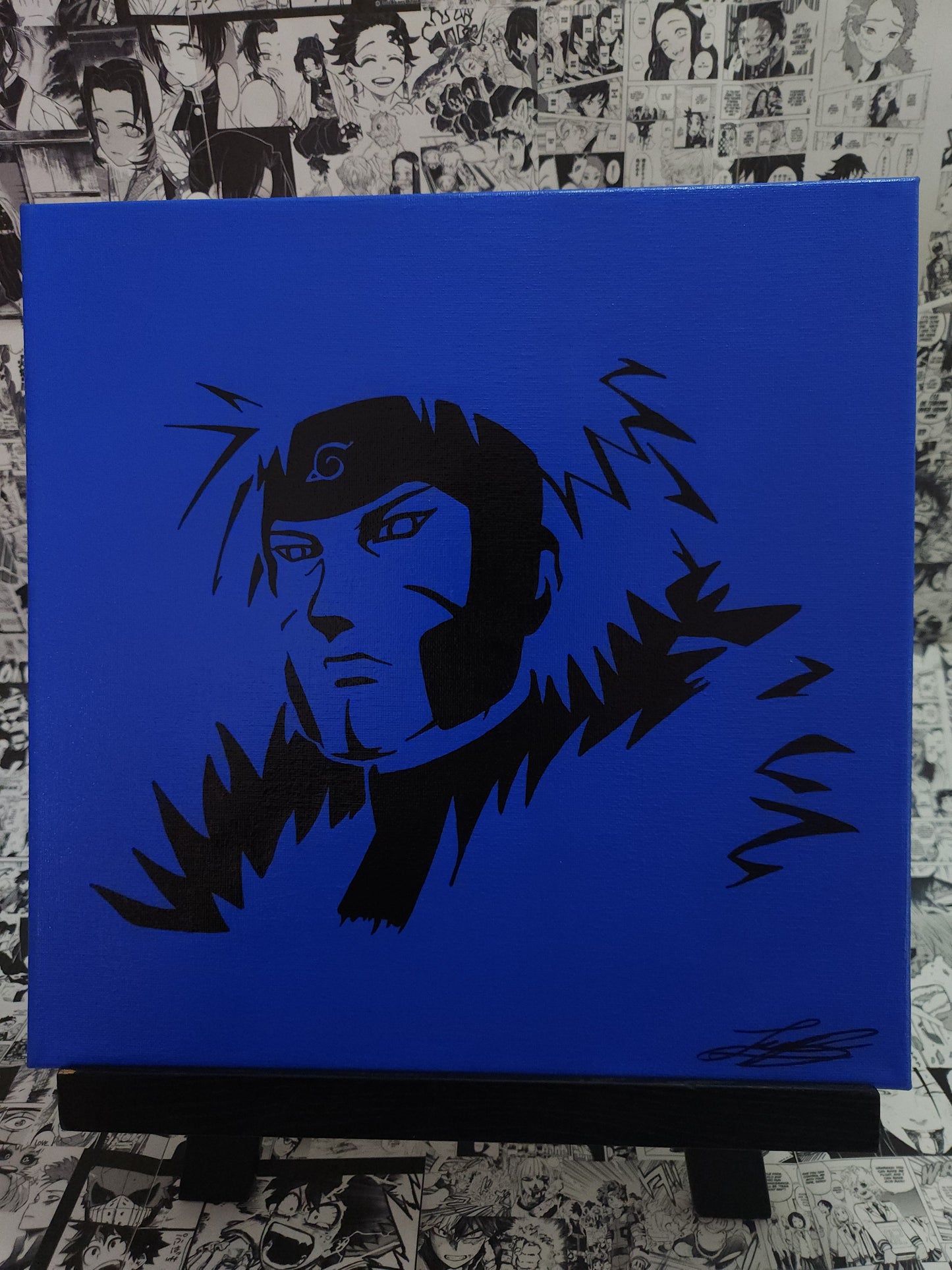 Tobirama Senju Handmade Acrylic Anime Painting