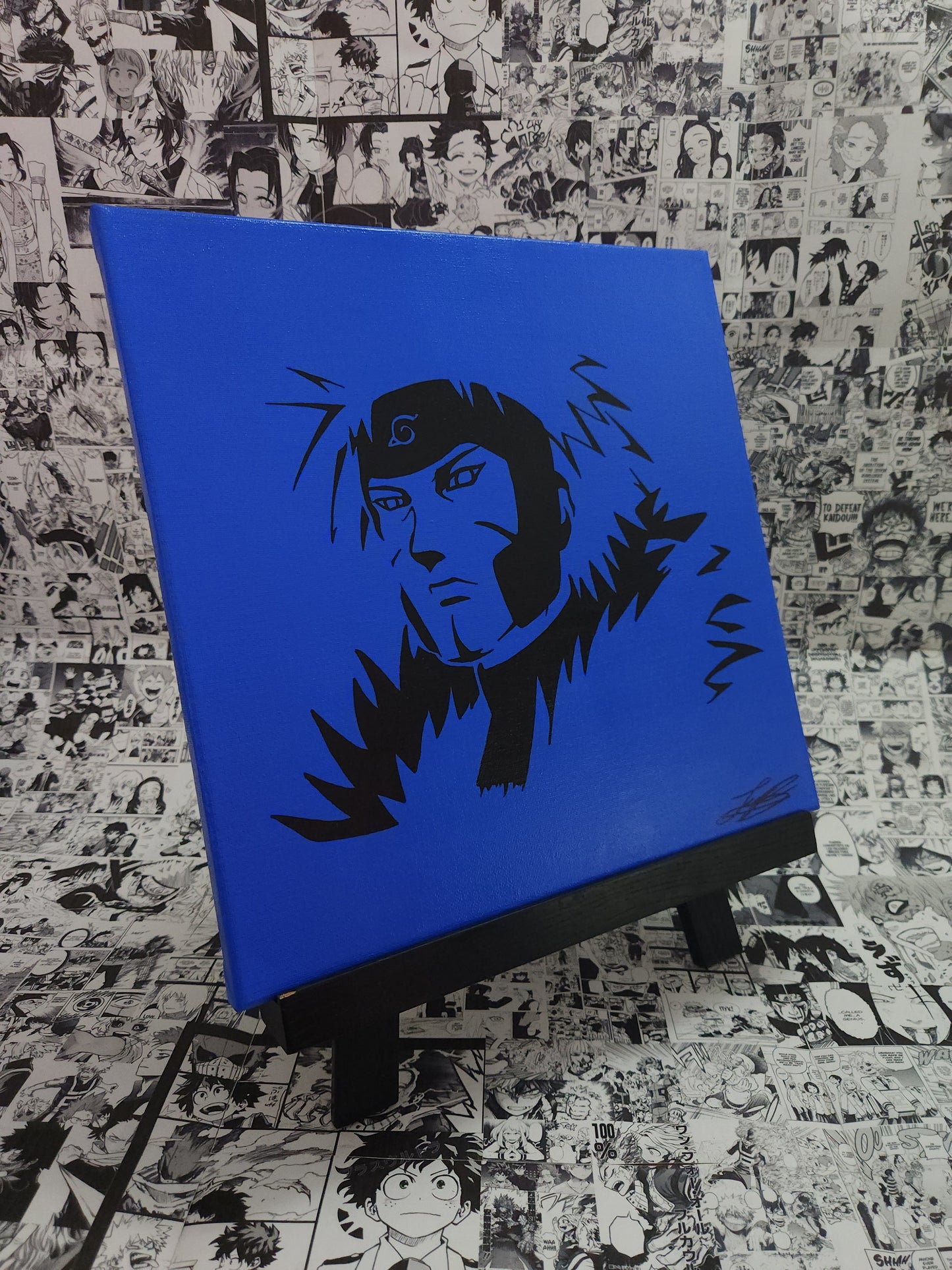 Tobirama Senju Handmade Acrylic Anime Painting