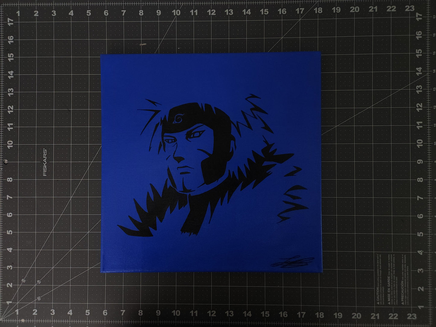 Tobirama Senju Handmade Acrylic Anime Painting