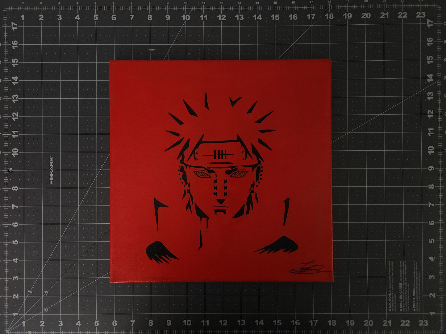 Pain Handmade Acrylic Anime Painting