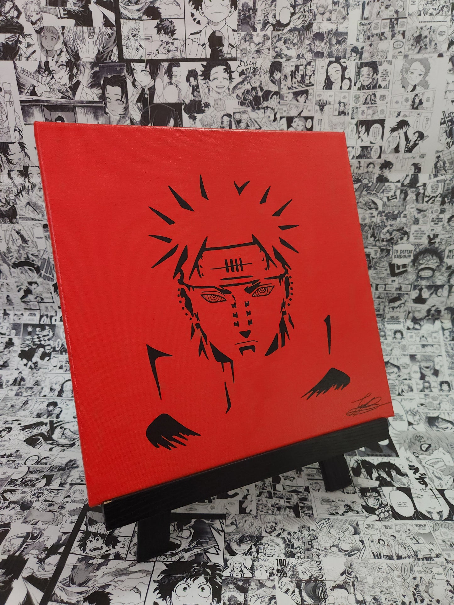 Pain Handmade Acrylic Anime Painting