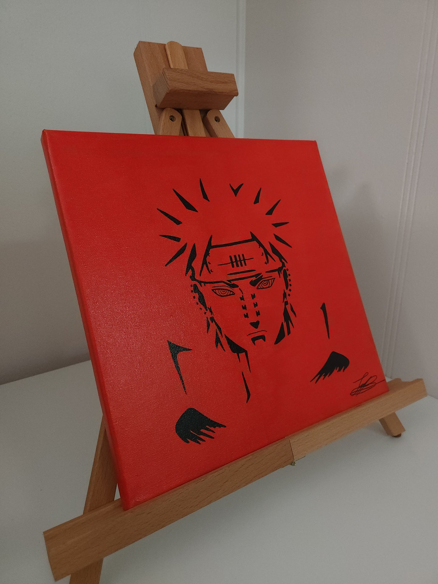 Pain Handmade Acrylic Anime Painting