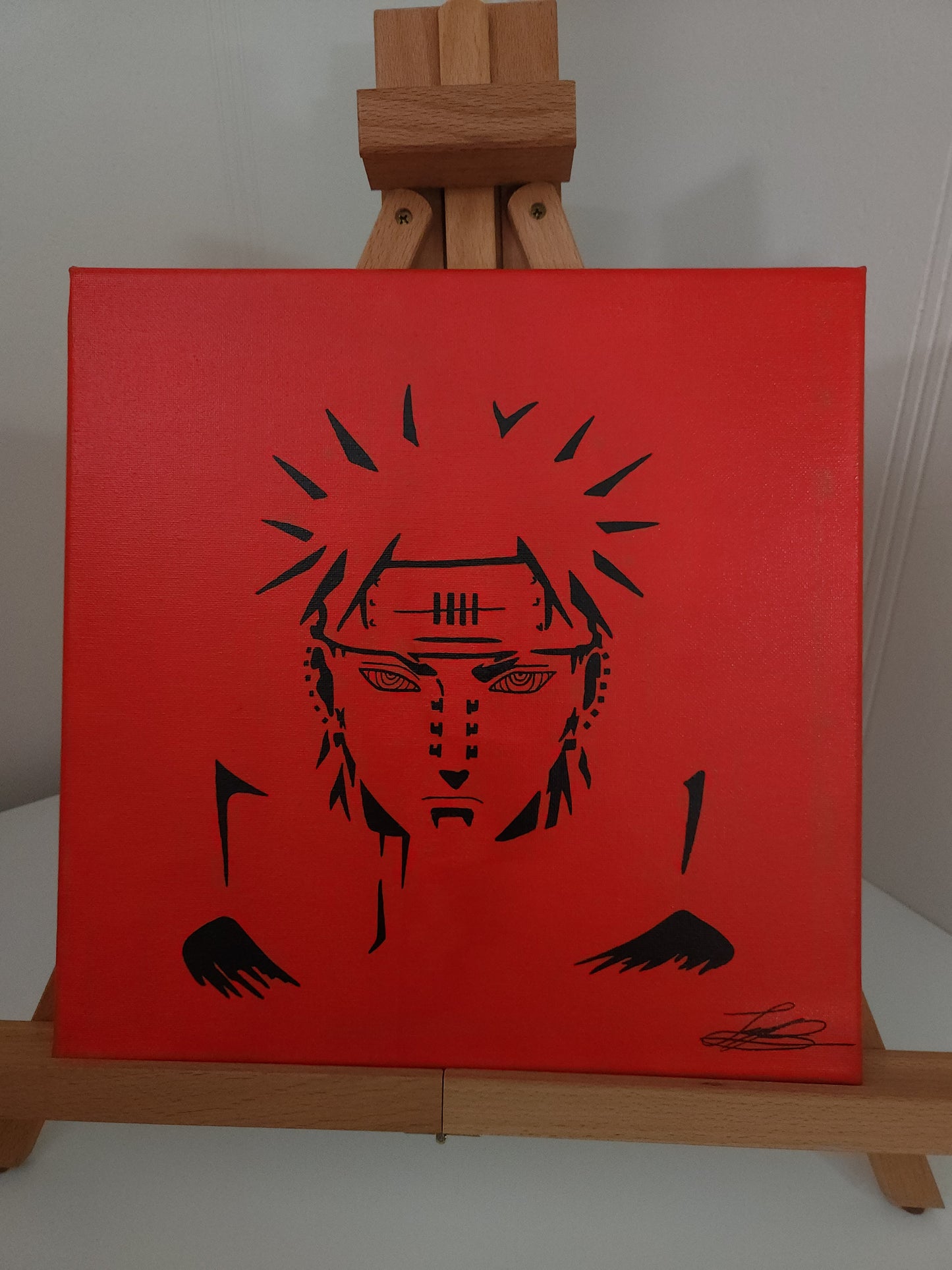 Pain Handmade Acrylic Anime Painting