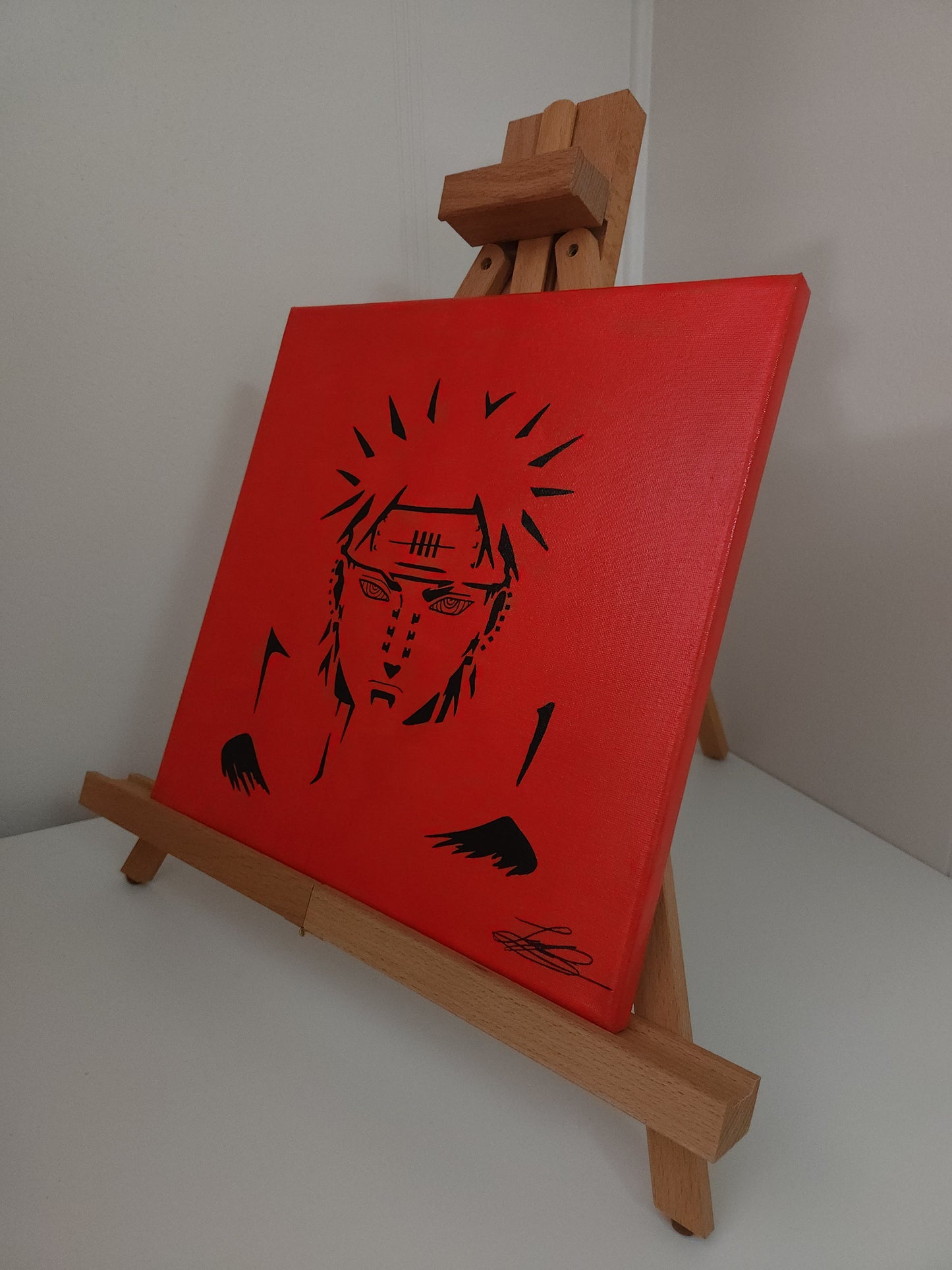 Pain Handmade Acrylic Anime Painting