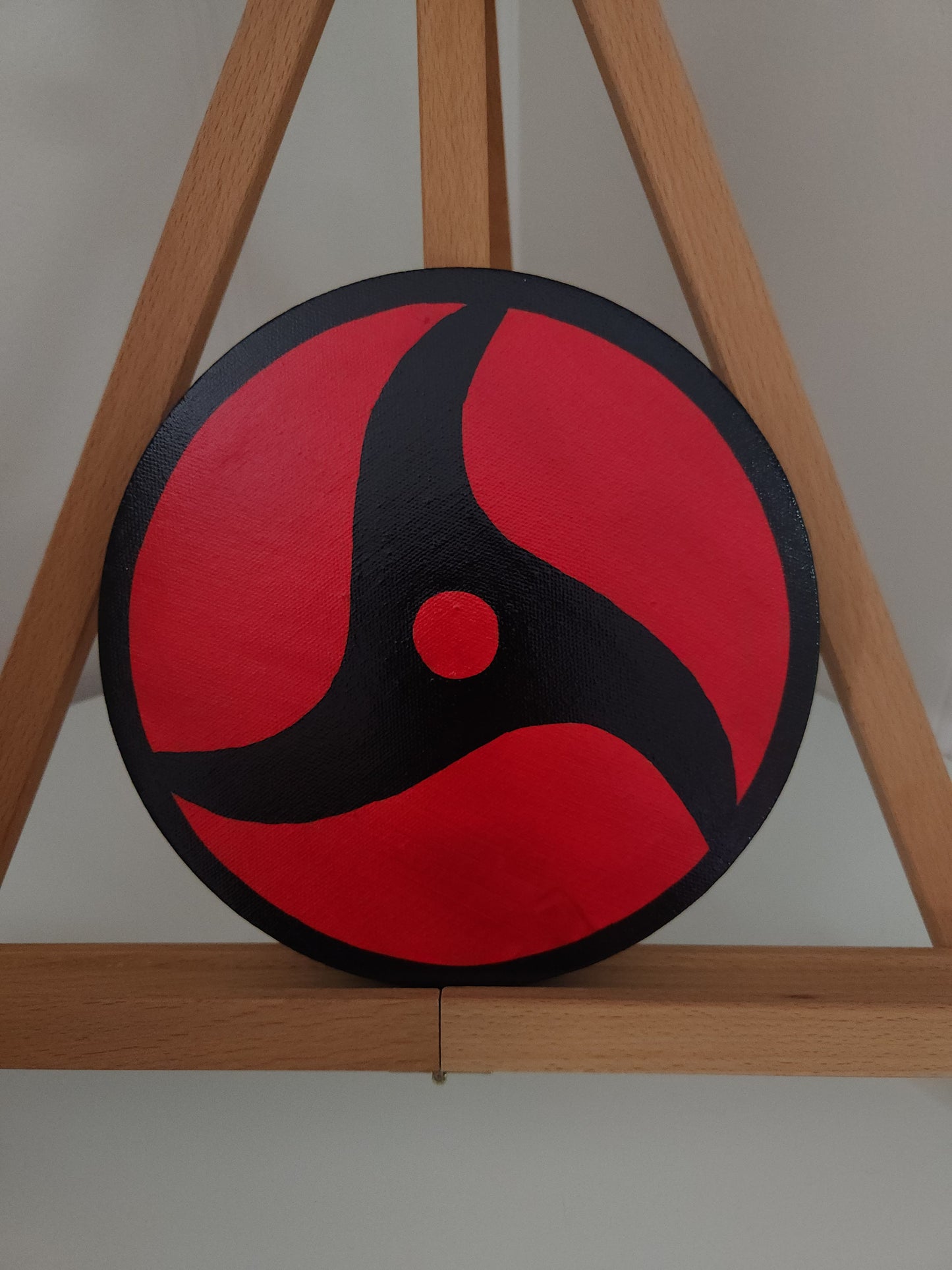Itachi Uchiha Mangekyo Sharingan Handmade Acrylic Anime Painting