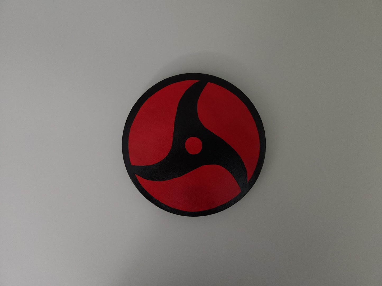 Itachi Uchiha Mangekyo Sharingan Handmade Acrylic Anime Painting