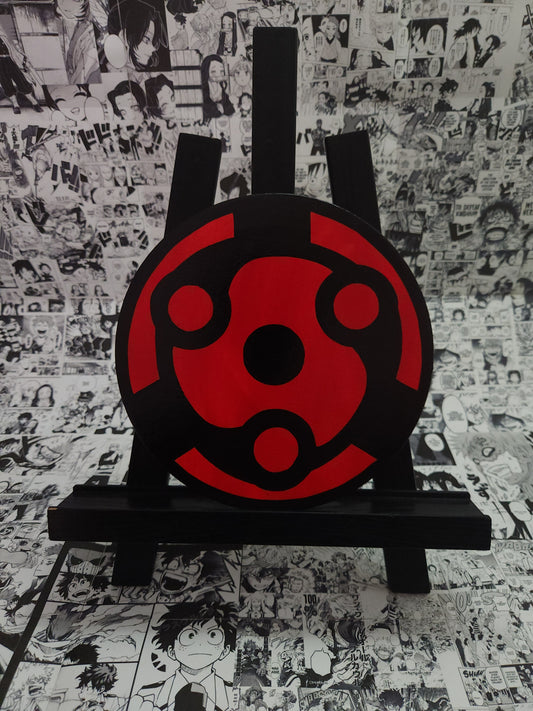 Madara Uchiha Eternal Mangekyo Sharingan Handmade Acrylic Anime Painting