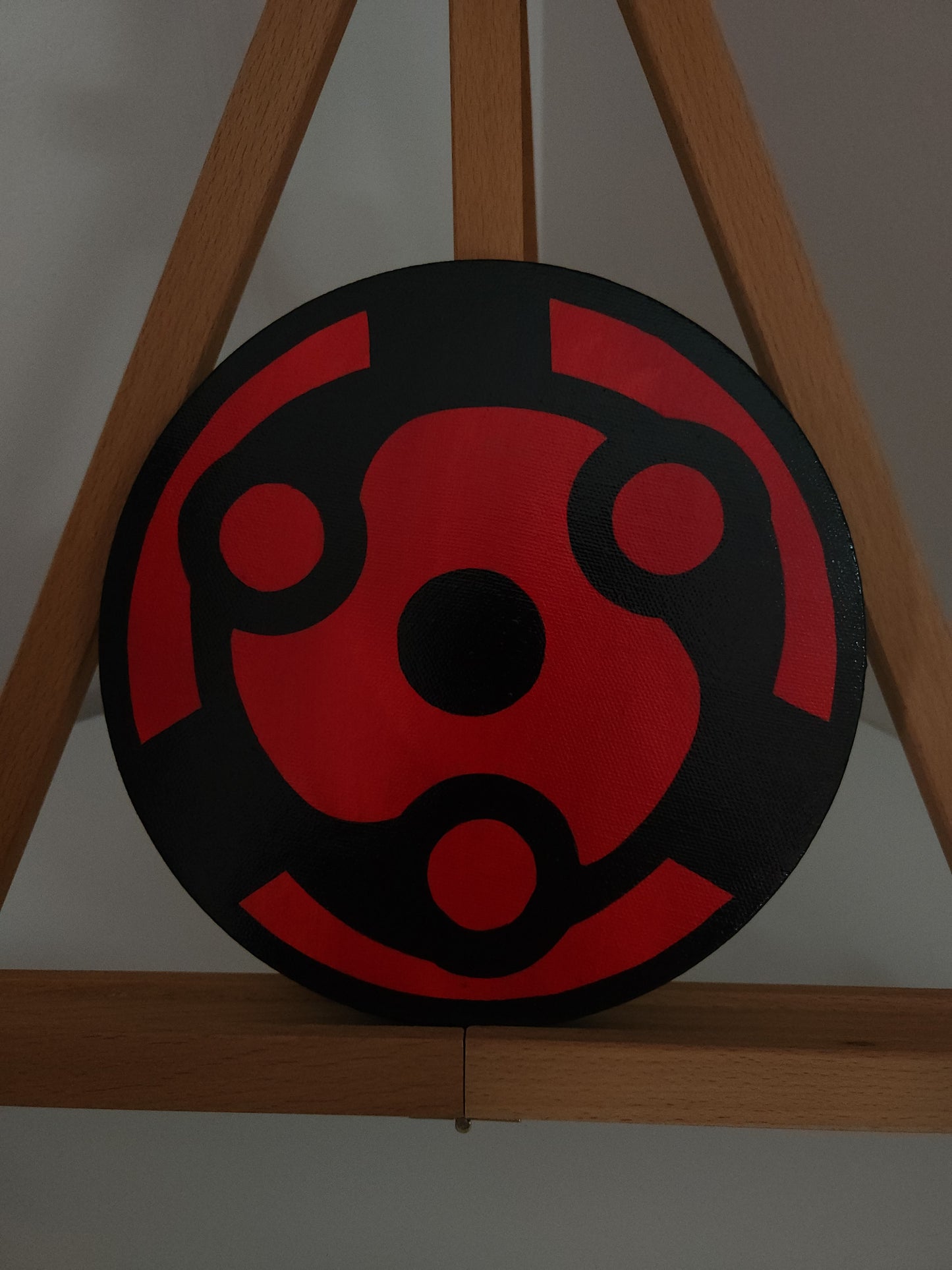 Madara Uchiha Eternal Mangekyo Sharingan Handmade Acrylic Anime Painting