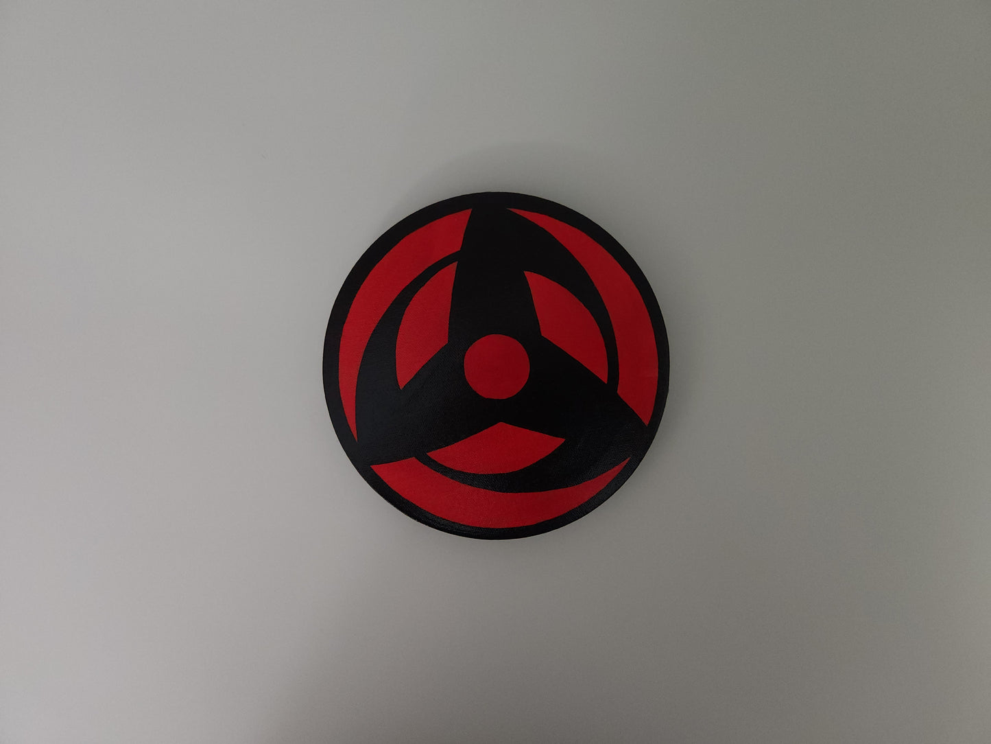 Obito Uchiha Mangekyo Sharingan Handmade Acrylic Anime Painting