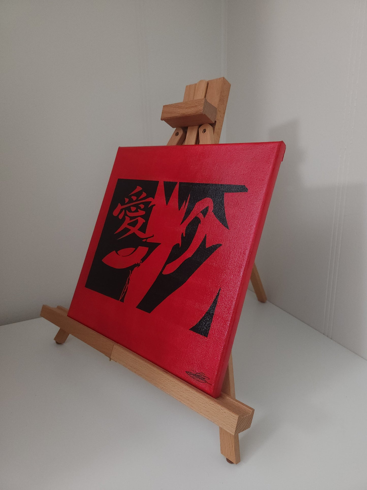 Gaara Acrylic Anime Painting