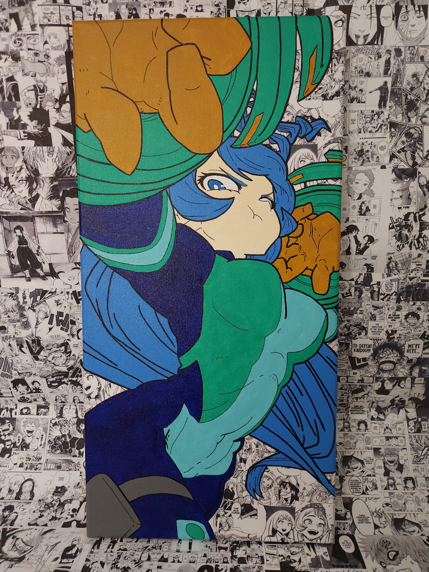 Nejire Chan Handmade Acrylic Anime Painting