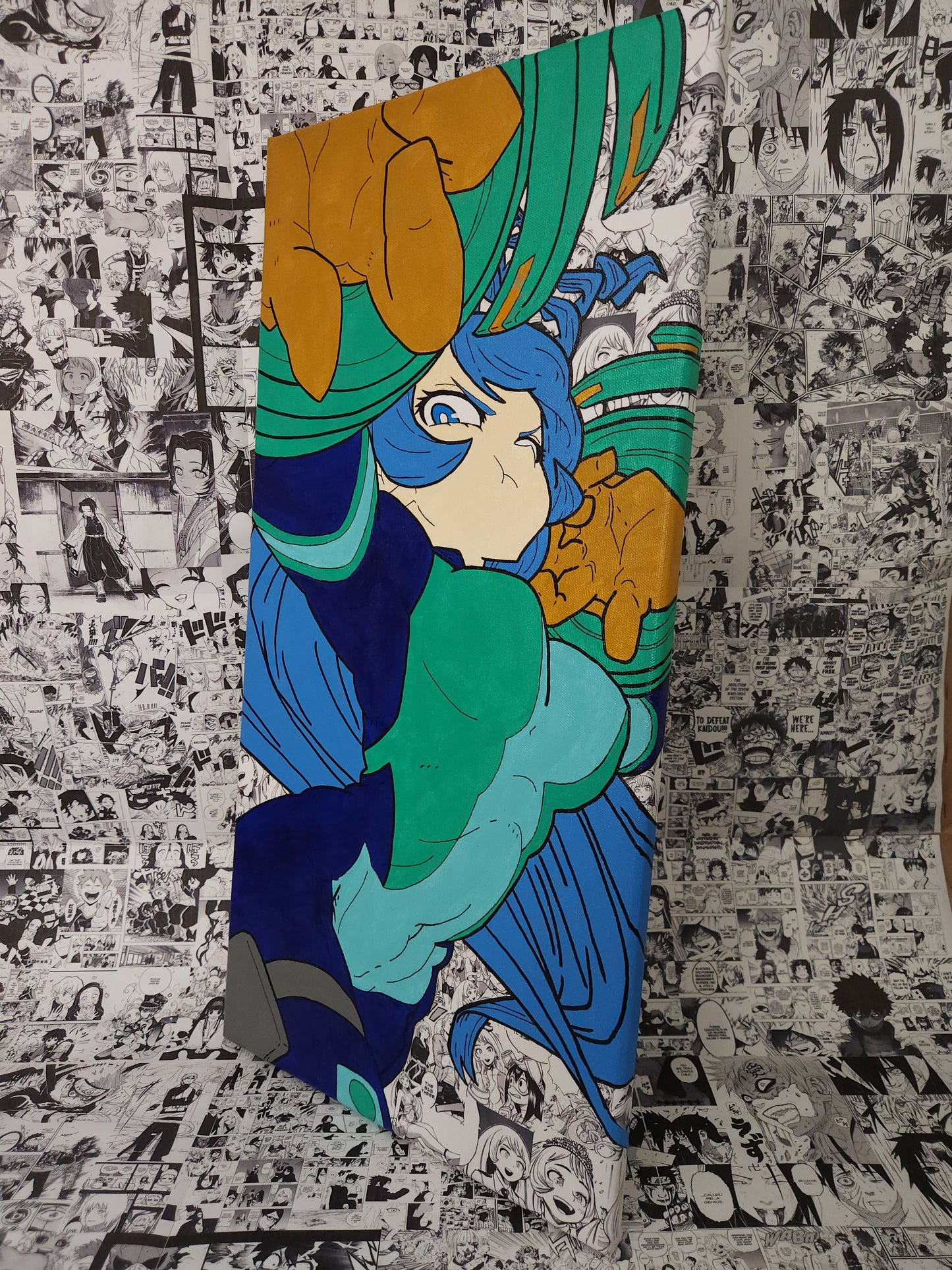 Nejire Chan Handmade Acrylic Anime Painting