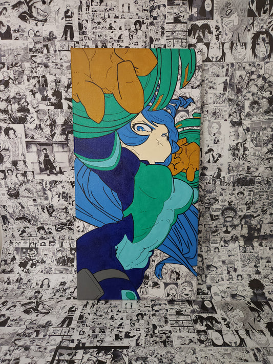 Nejire Chan Handmade Acrylic Anime Painting