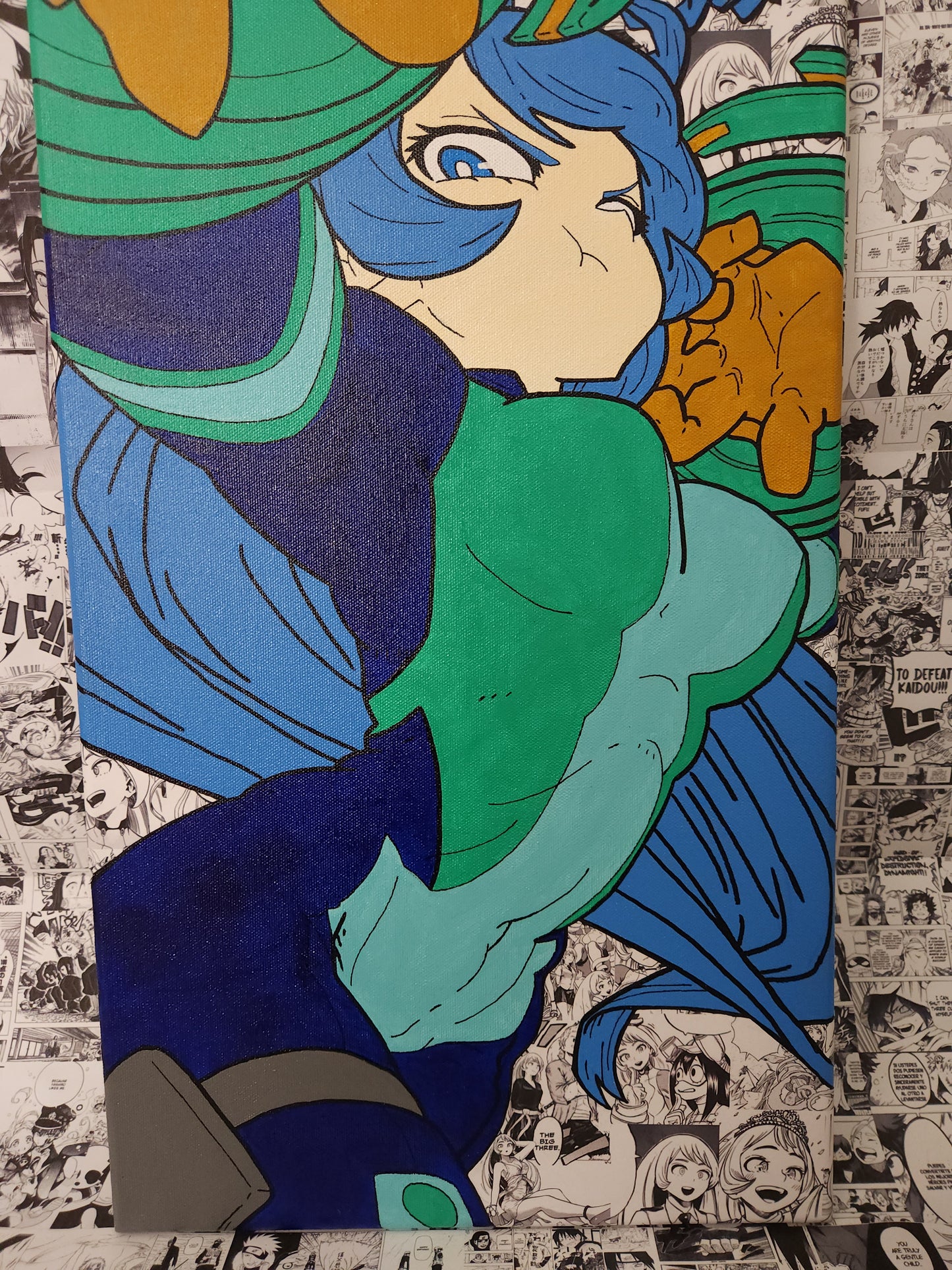 Nejire Chan Handmade Acrylic Anime Painting
